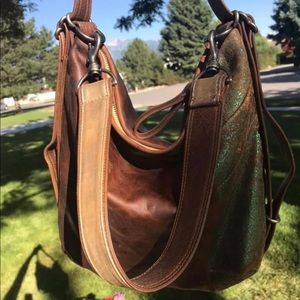Rough and Tumble Medium Side Pocket Hobo
